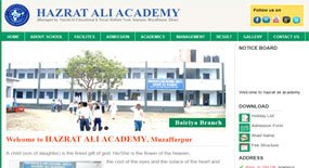 Hazrat Ali Academy — website by Decent Design